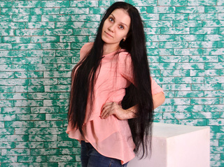 white teen black hair