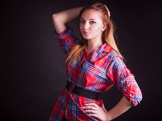 white teen blonde hair