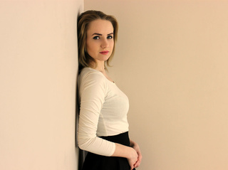 white teen blonde hair