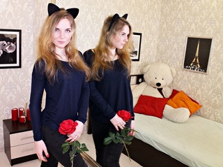 teen snapshot dancing blonde