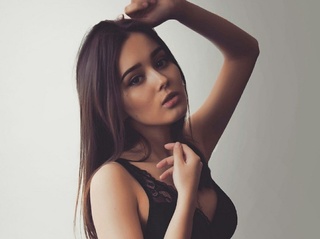 teen brown long hair