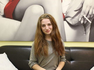 white teen hair blonde