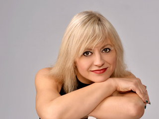 white mature blonde hair
