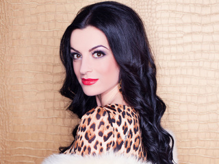 white milf black hair