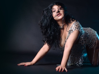 white milf black hair