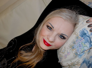 white mature blonde hair