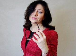 white mature black hair
