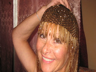 white mature auburn hair