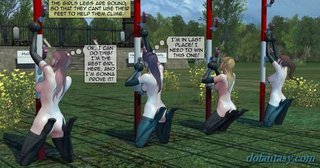 bizarre climbing torture devised
