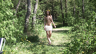 lovely brunette white miniskirt