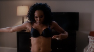slender stripper ebony and