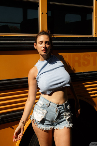 tight brunette tiny shorts