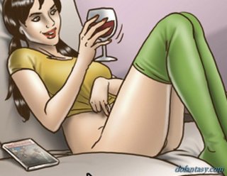 brunette green stockings rubs