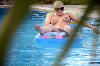 bikini, foot, pool, tease