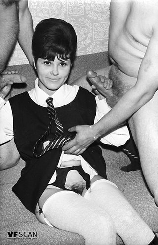 big dick, stockings, vintage