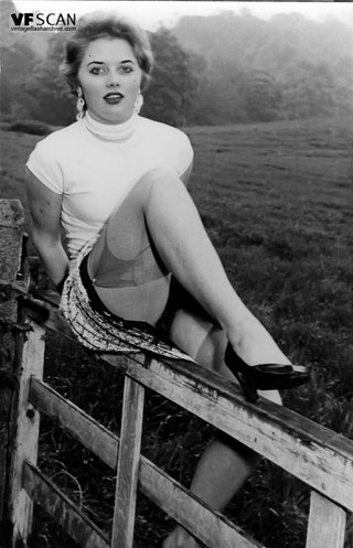 babe, stockings, vintage