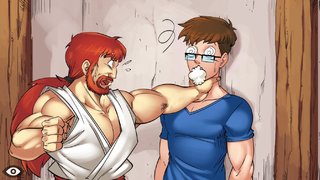 anime, hentai, kissing