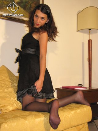 beautiful, foot, pantyhose, perfect