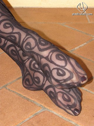 sexy brunette hose
