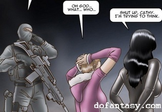 soldiers capture girl slaves