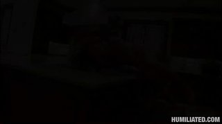 bound wrists throws head