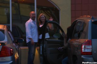meeting public older couple