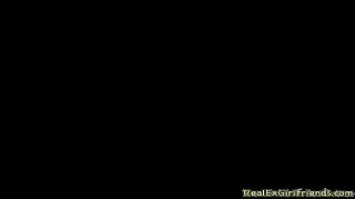 folding blonde drills pussy
