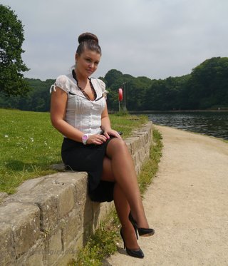 foot, nylon, shoe