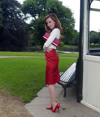 blusa, pie, sexy