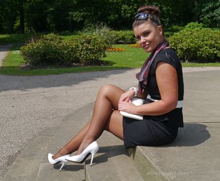 perfect nylon feet