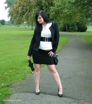 foot, high heels, outside