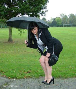 foot, high heels, outside