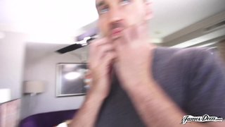 interracial brunette first bbc