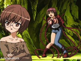bdsm art, busty, tied, tied up