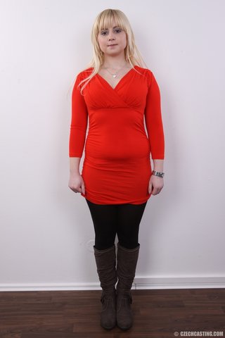 amateur, casting, plump, skirt