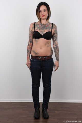 amateur, casting, tattoo, tiny tits