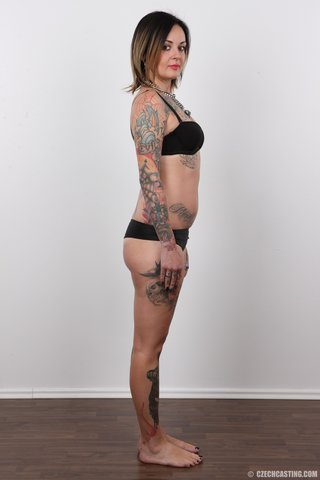 amateur, casting, tattoo, tiny tits