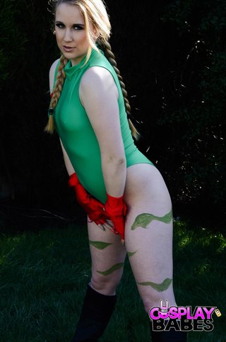 british, cosplay, street, tits