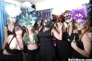 coed big tits party